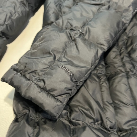 North Face Women Hood Parka Black Puffer Bubble Trench 550 Goose Down Coat-S- - Picture 11 of 13